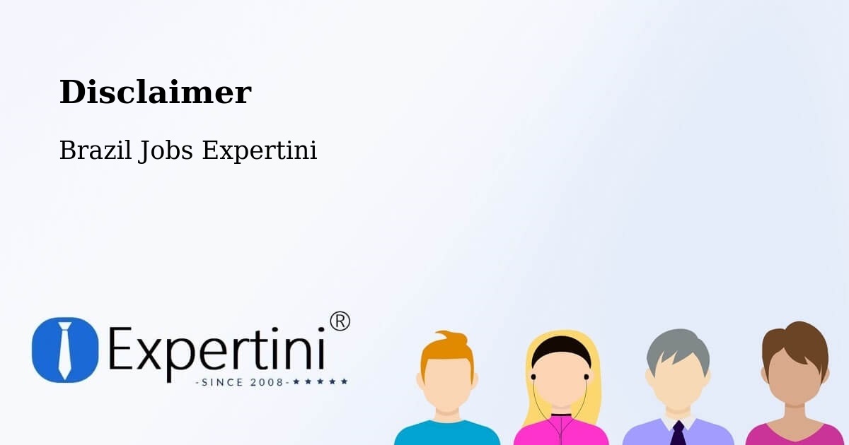 Disclaimer – Recife - Brazil Jobs Expertini