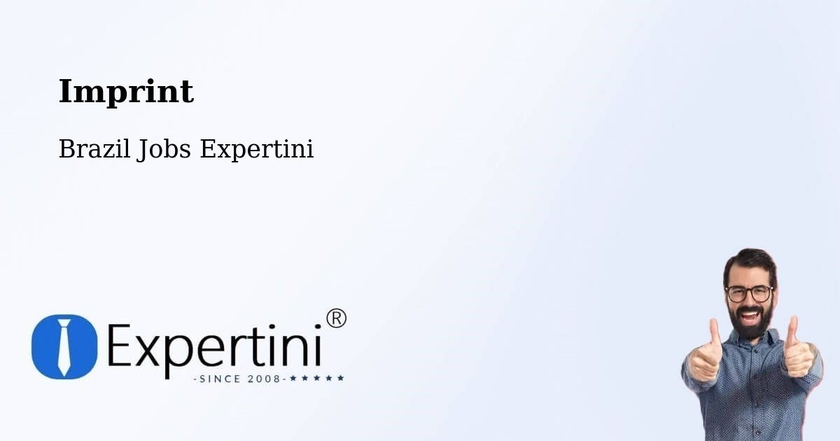 Imprint – Recife - Brazil Jobs Expertini